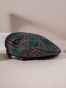 1pc Women's Rhinestone Embellished Beret Hat, Adjustable Sun Protection Casual Hat For Outdoor Activities Like Spring/Autumn Travel, Beach Vacation, Also Suitable For Young Men, Y2K Style - Bailey - View 5