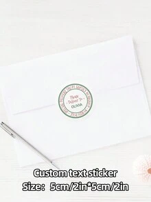 24 cái/48 cái/72 cái Chữ viết hiện đại Màu xanh lá cây Giáng sinh vui vẻ Hình vuông tùy chỉnh Nhãn dán Giáng sinh được cá nhân hóa Nhãn dán Giáng sinh Doodles Quà tặng Nhãn Thẻ Phong bì Con dấu Holly Nhãn ngày lễ tùy chỉnh Nhãn Giáng sinh vui vẻ được cá nhân hóa Thẻ quà tặng ngày lễ - Nhiều màu - Xem 2