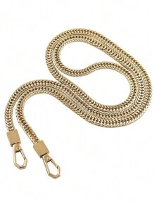 蛇骨链单肩包带金属链环时尚配饰圣诞礼物感恩节礼物 - 彩色 - 查看 3