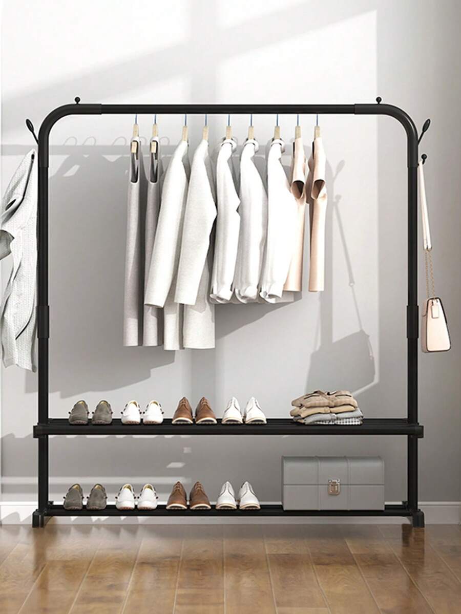Household Clothes Drying Rack Multifunctional Clothes Storage Rack Modern Simple Floor-Standing Coat Rack