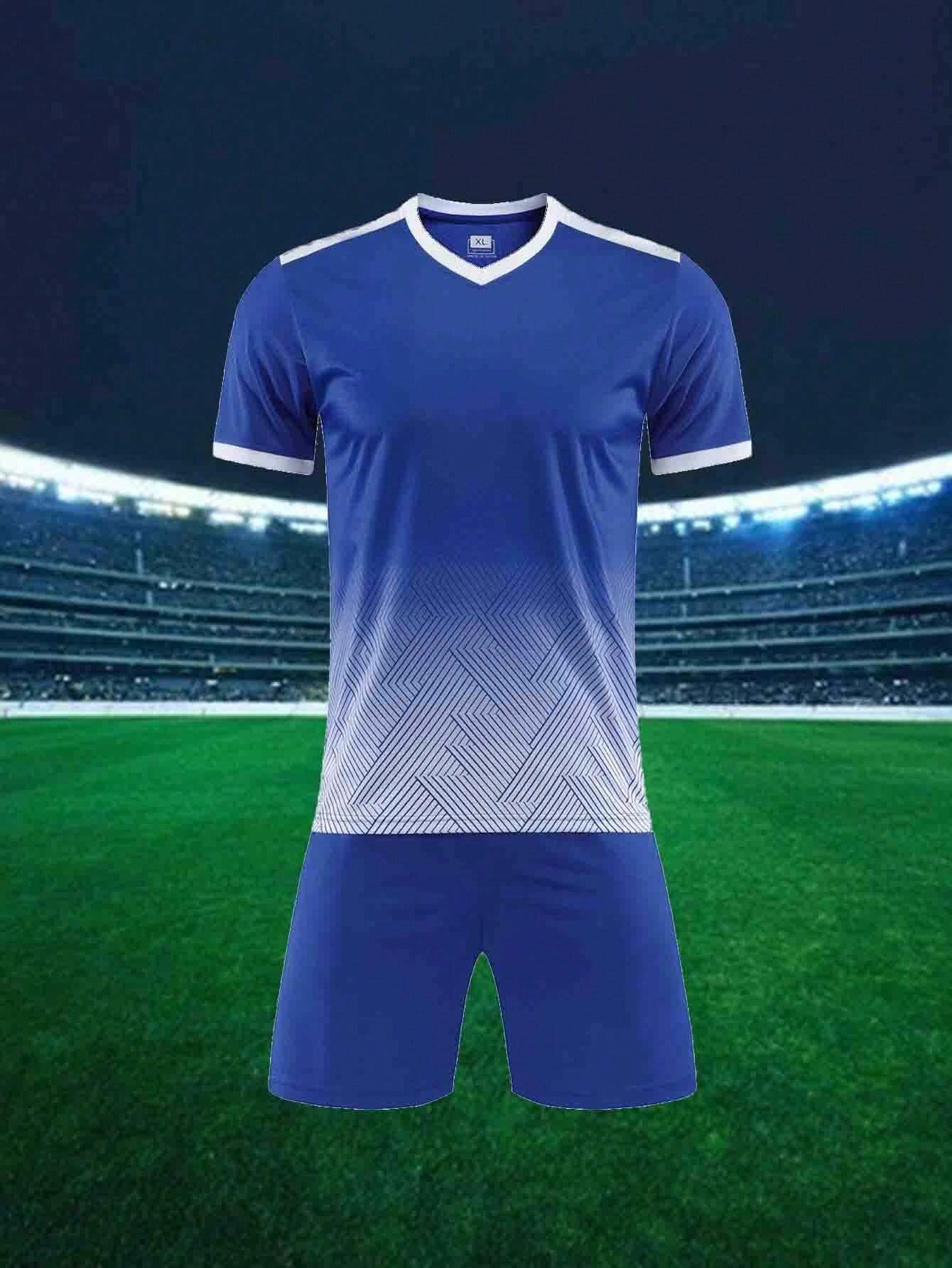 Jersey>Men's Soccer Jerseys Customizable Boys' Soccer Suit Set With