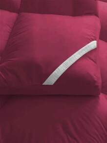 Pillow Top QUEEN Micropercal 400 Threads - LUXURY - 玫紅色 - 查看 1