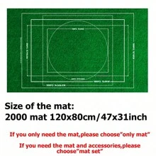 1入組拼圖收納卷軸氈拼圖墊,適用於1500-3000塊成人拼圖,黑色灰色多種規格可選,拼圖玩具配件 - 綠色 - 查看 13