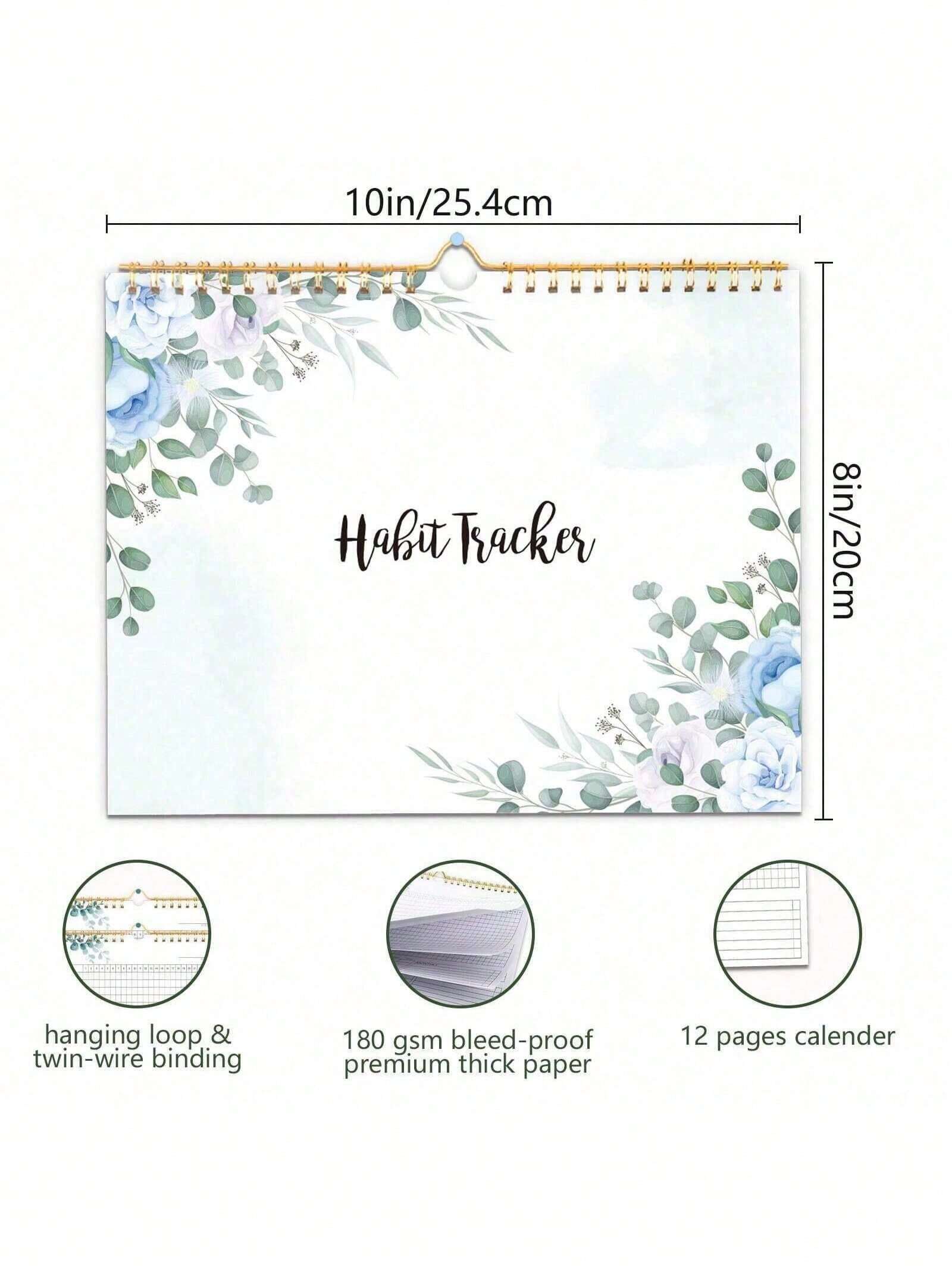 1pc Weekly Planner Pad, Simple Habit Planning Tracker, To Do List Desk