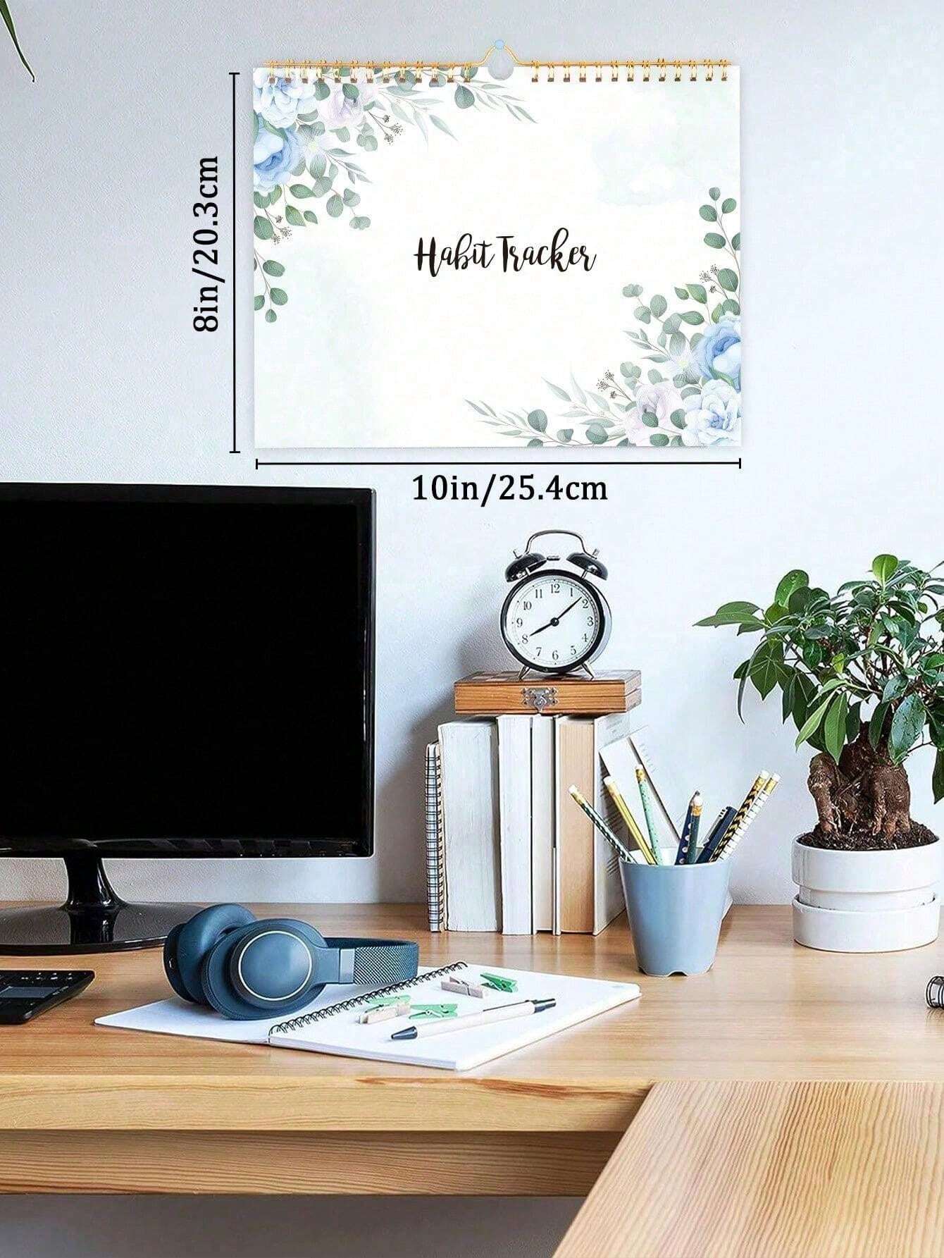 1pc Weekly Planner Pad, Simple Habit Planning Tracker, To Do List Desk