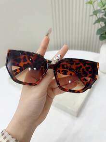 1 chiếc kính thời trang cá nhân hóa phong cách đa giác Unisex, thích hợp cho bãi biển, chụp ảnh ngoài trời - Nhiều màu - Xem 11