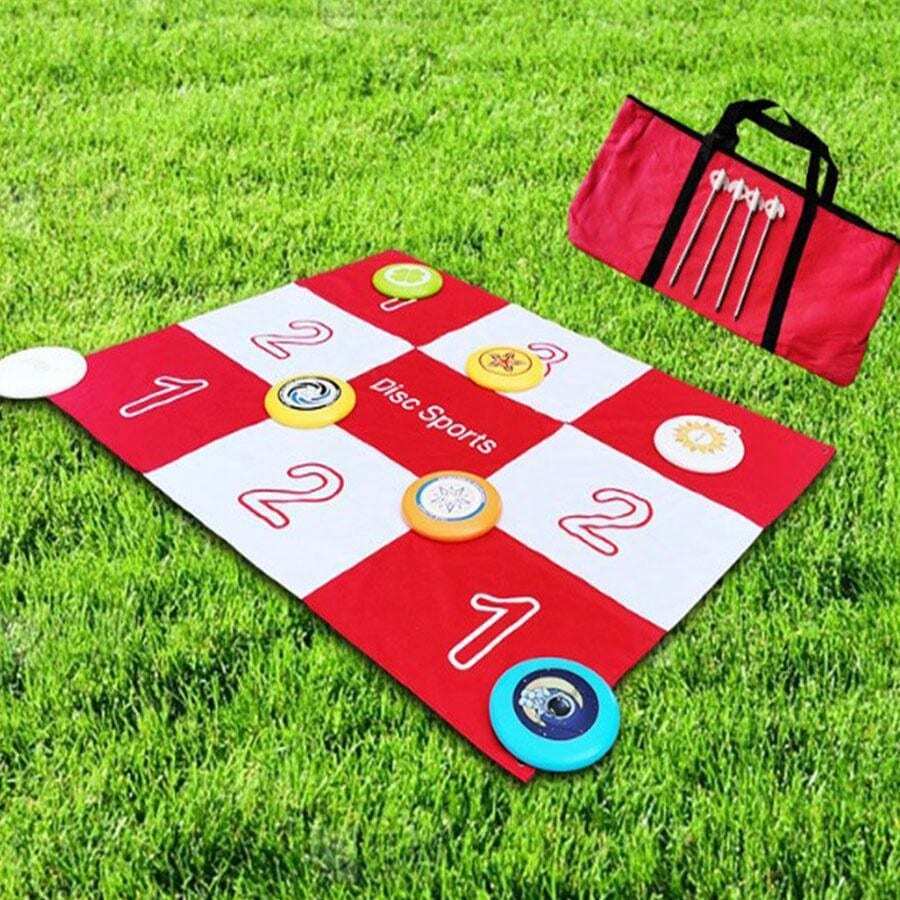 1 Set Outdoor Team Building Flight Disc Target Tower, Competition Field