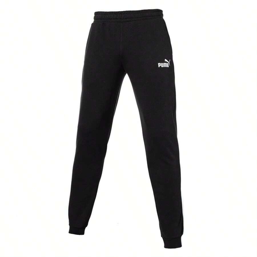 Puma Men's 2026 New Comfortable Training Fitness Casual Slim Fit Drawstring Pants 678424 - Black - View 1