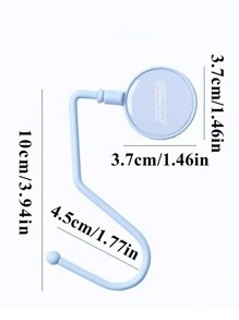 1 个莫兰迪色可旋转桌面挂钩，背包挂钩，不粘，优雅挂钩，时尚桌面挂钩，无需钻孔，精美礼物，携带方便，简易挂钩，办公用品
