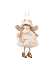 1 件圣诞树饰品毛绒公仔吊坠可爱圣诞树挂饰圣诞装饰品悬挂毛绒公仔吊坠适用于圣诞节派对家居 - 彩色 - 查看 12