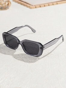 1 chiếc Kính thời trang nam phong cách Âu Mỹ hình chữ nhật đinh tán nhiều màu Retro cao cấp Hip-Hop Hàn Quốc đơn giản INS Street Outdoor Fashion - Nhiều màu - Xem 5