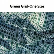 1 件复古传统几何图案沙发地毯毯沙发毛巾毯套适用于室内装饰和户外露营野餐，野餐毯 - 白色 - 查看 17