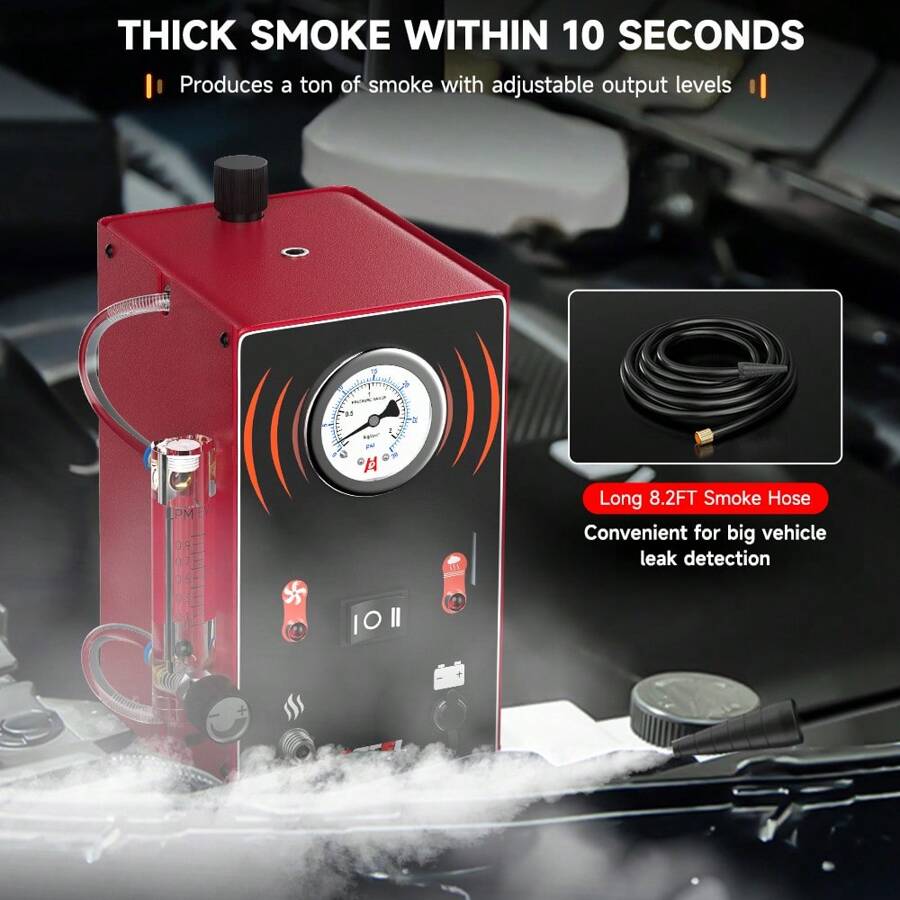 ANCEL S300 Smoke Machine Automotive Built In Air Pump, EVAP Smoke