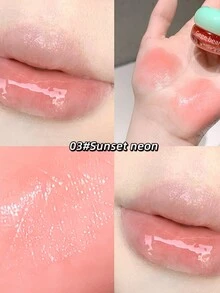 Gege Bear 果酱果冻固体唇彩，保湿不粘腻，秋冬口红 - 彩色 - 查看 11