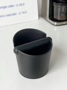 1 pièce Boîte de démoulage des résidus de café, Récipient à résidus de poudre de bar à café, Poubelle d'élimination des résidus d'équipement à café expresso, Retour à l'école