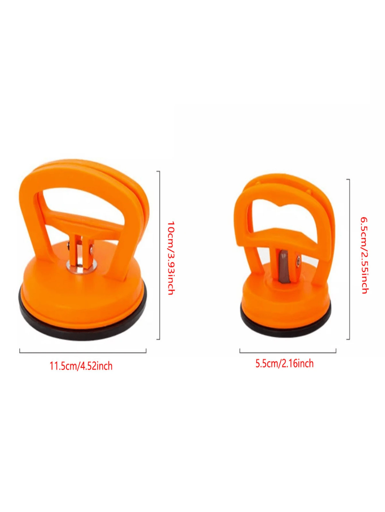 2pcs Vacuum Suction Cup Puller Tool Kit, Car Dent Repair, Glass Tile