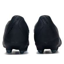 Nike 男式运动鞋，户外 FG 足球鞋，适合在人造草坪上比赛和训练 - 黑/黑/深叢林綠 - 查看 2