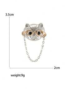 Enamel Dog Brooch, Women's Crystal Animal Brooch, Party Jewelry Accessory Gift - Dog - View 11