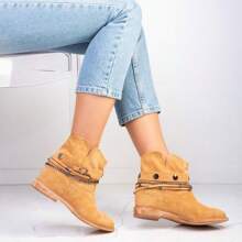 靴子 楔跟鞋 - 鞋类