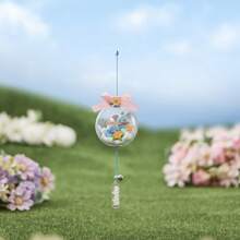 Miniso 1pc Disney Ufufy Flower Series Surprise Blind Box, Random Style Collection Pendant Decor - Cute Wind Chime Toy, Suitable For Home Decoration And Holiday Gifts - Multicolor - View 8