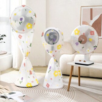 1 件多用途家电防尘罩，3D 打印 PEVA 材质，防水防尘，同时美化家电