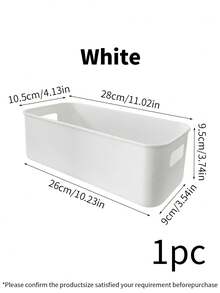 1 件装睫毛延长用品收纳盒，化妆配件收纳盒 - 白色 - 查看 11