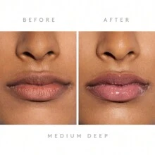 Fenty Beauty Gloss Bomb Plumper – High-Shine Lip Gloss & Volumizer – Non-Sticky, Hydrating – Shea Butter Formula – Universal Shades – Vegan, Cruelty-Free - Fu$$y - màu hồng trong suốt - Xem 8