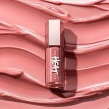 Fenty Beauty Gloss Bomb Plumper – High-Shine Lip Gloss & Volumizer – Non-Sticky, Hydrating – Shea Butter Formula – Universal Shades – Vegan, Cruelty-Free - Fu$$y - màu hồng trong suốt - Xem 4
