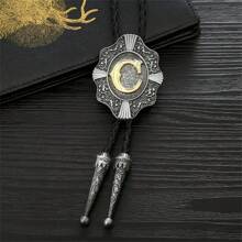 1 chiếc cà vạt Bolo họa tiết móng ngựa theo phong cách phương Tây, nơ phù rể thời trang phương Tây cho nam, cà vạt vòng cổ cao bồi đường phố, lựa chọn quà tặng lý tưởng - Bảng chữ cái phương Tây mô hình Ả Rập từ A-Z - Xem 15