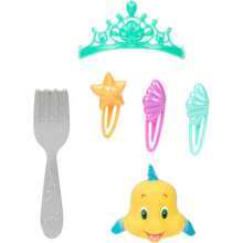 Disney Muñeca de Ariel, La Sirenita, de 38 cm con música, muñeca coleccionable con un elegante vestido | Perfecta para jugar y decorar - Multicolor - Ver 3