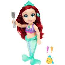 Disney Muñeca de Ariel, La Sirenita, de 38 cm con música, muñeca coleccionable con un elegante vestido | Perfecta para jugar y decorar - Multicolor - Ver 4