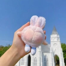 毛绒挂件 创意桃臀钥匙扣 情侣背包挂件 派对礼物 圣诞装饰挂件 - 多色 - 查看 4