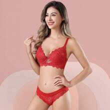 Z&D Women Sexy Lingerie Sets - Đỏ - Xem 2
