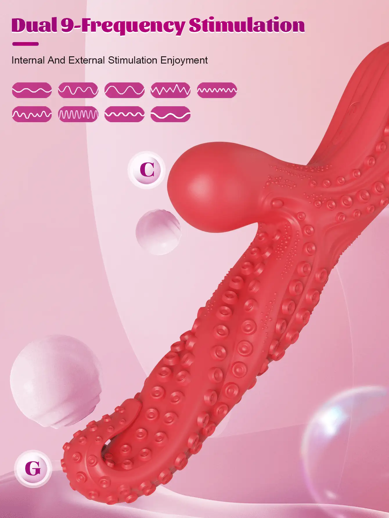 Vibrating Dildo Vibrator Sex Toys Realistic Monster G Spot Vibrator,Clitoris G Spot Stimulator Vaginal Masturbator,Couples Sex Toys Octopus Tentacle Clitoral Vibrator With 9 Powerful Modes, Sex Toys Vibrator,Adult Sex Toy Anal Plug Prostate Massager For Men Women