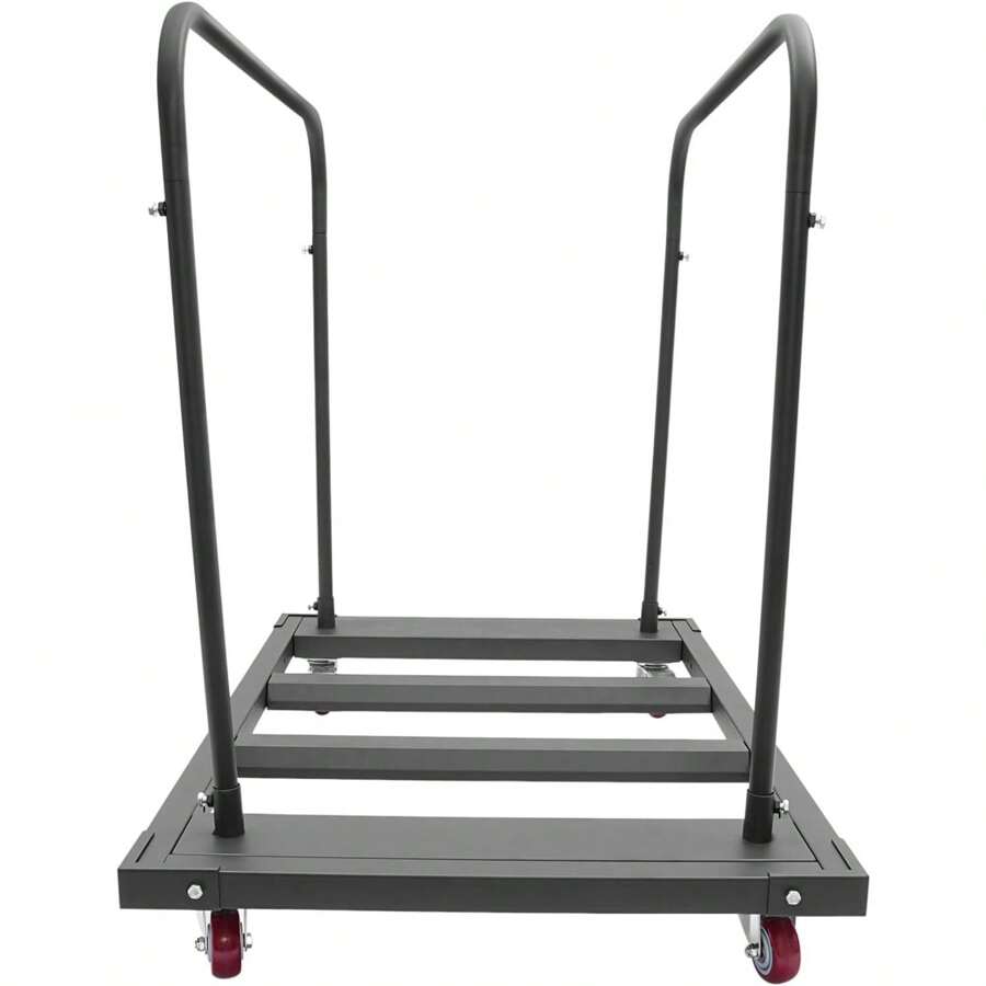 Folding Chair Cart Heavy Duty Folding Chair Rack With Wheels Folding