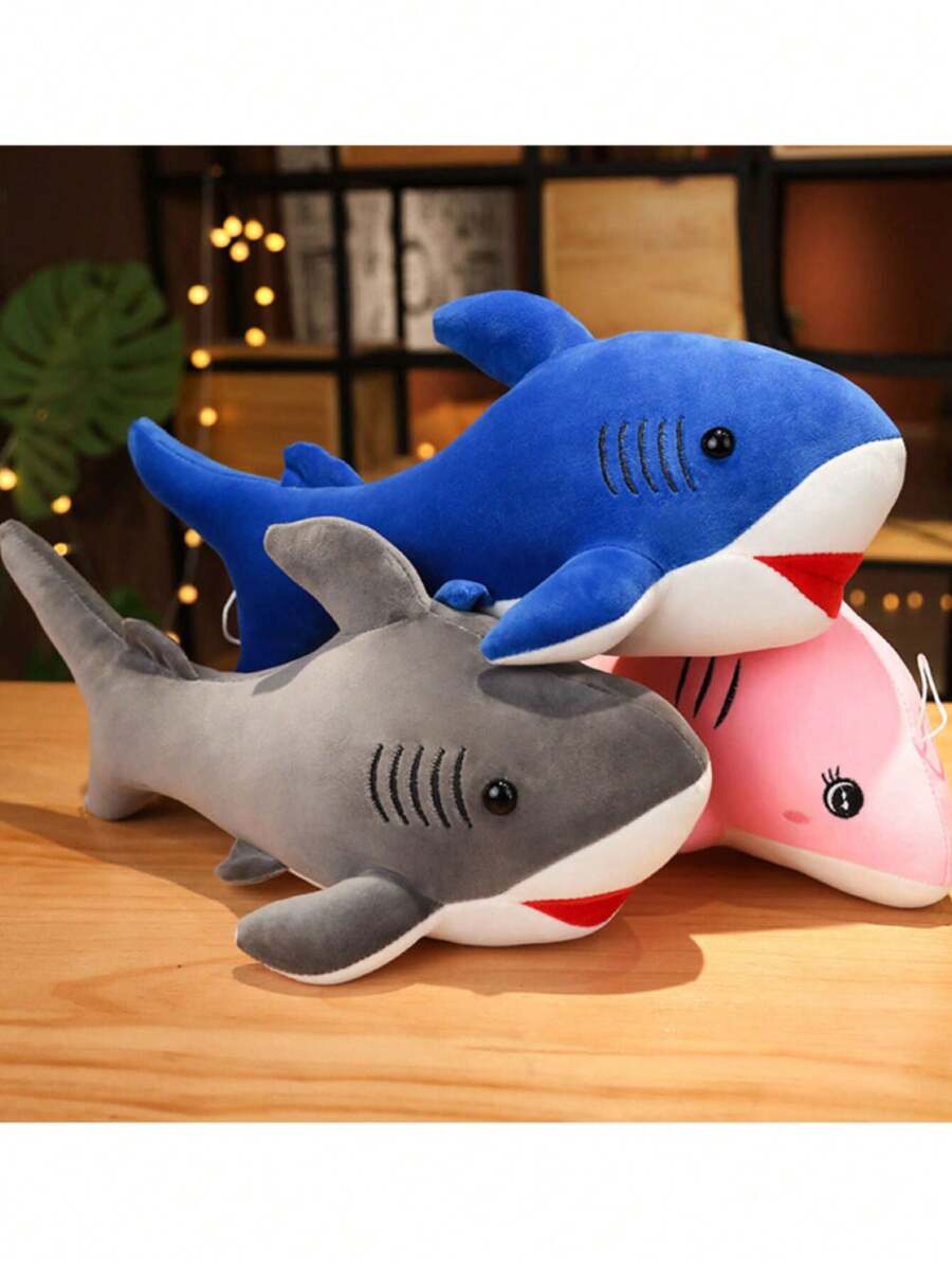 Peluche tiburon - Gris - Ver 1