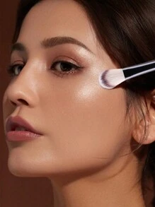 1支黑色2号极简轮廓刷，化妆刷，化妆工具，眉刷，眼影刷，螺旋刷，赠品 - 黑色 - 查看 6