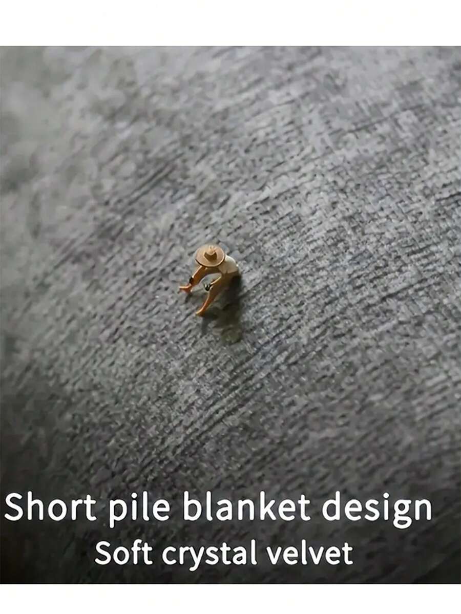 1pc Floral Pattern Hallway Carpet, Retro Distressed Carpet, Blue