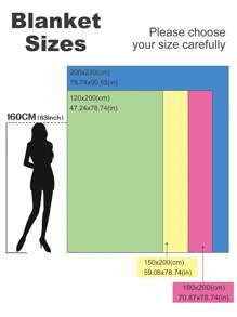 1 chiếc chăn trẻ em in hình phi hành gia, thời trang & dễ thương, chăn lông cừu giả Chinchilla, chăn ngủ trưa trên ghế sofa cho trẻ em, mềm mại & thân thiện với da, phù hợp với mọi mùa - Nhiều màu - Xem 3