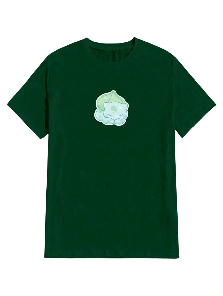 Pokemon Cartoon T-Shirt Unisex 100% Cotton New Release Shipping Various Colors!! - 查看 1