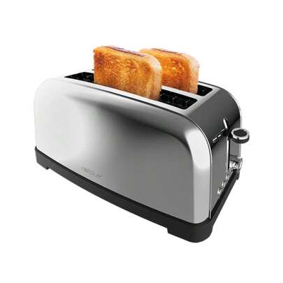 Cecotec Torradeira vertical Toastin` time 1500 Inox Lite Ctec - ✅Entrega 24/72h