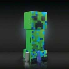 Minecraft Charged Creeper Figural Mini Fridge - White - View 1