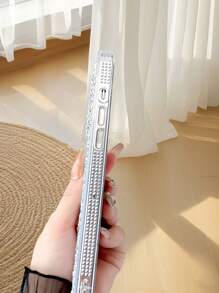 غطاء هاتف TPU مرصع بالماس بالكامل 1 قطعة