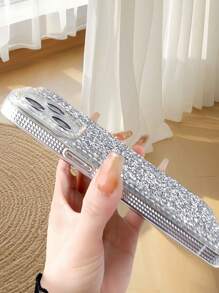 غطاء هاتف TPU مرصع بالماس بالكامل 1 قطعة