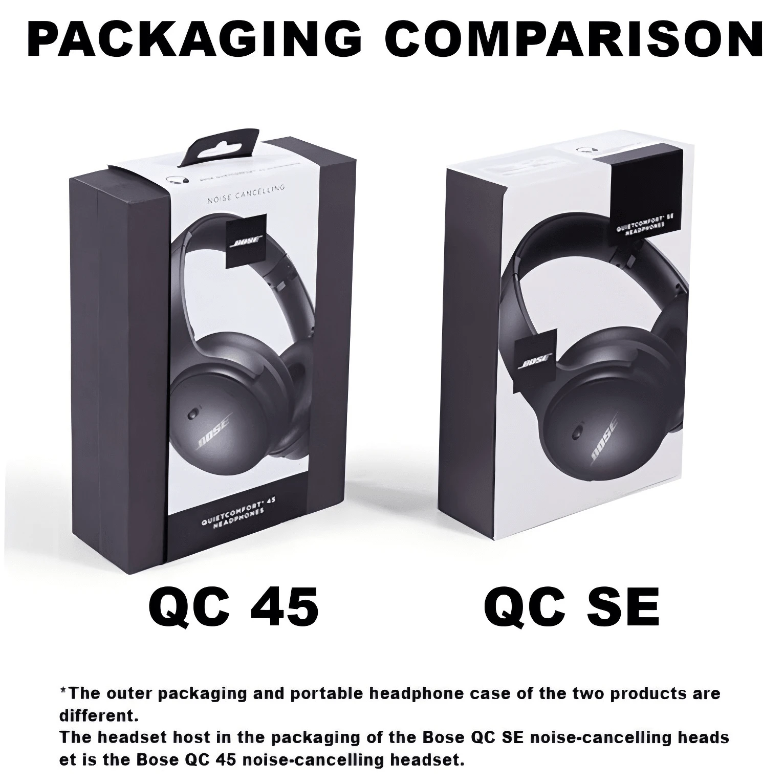 Bose 45 SE Noise Cancelling OverTheEar Headphones