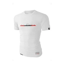 Men's California T Shirt Premium 100% Cotton - trắng - Xem 1