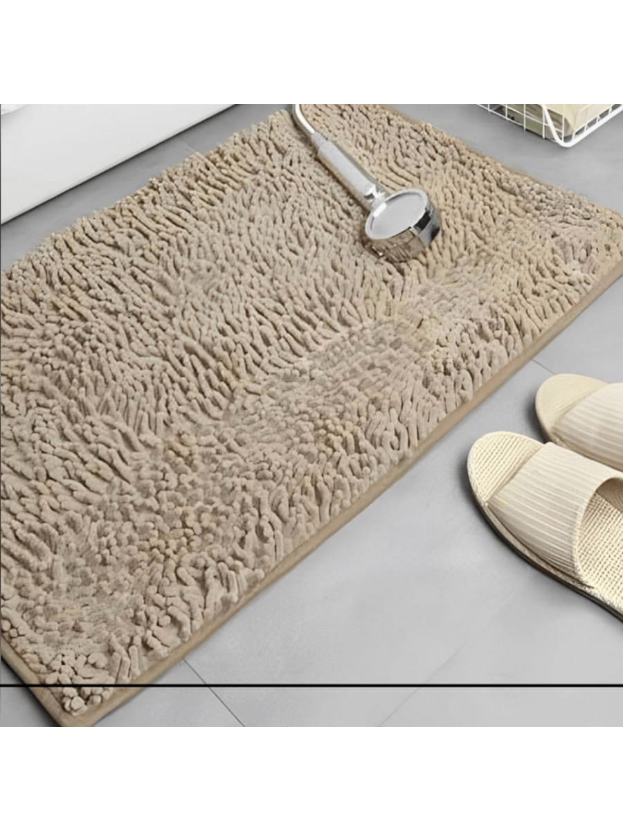 Kit 2 Tapete Banheiro 38x58 Antiderrapante Bolinha Microfibra Macarrão Luxo Várias Cores