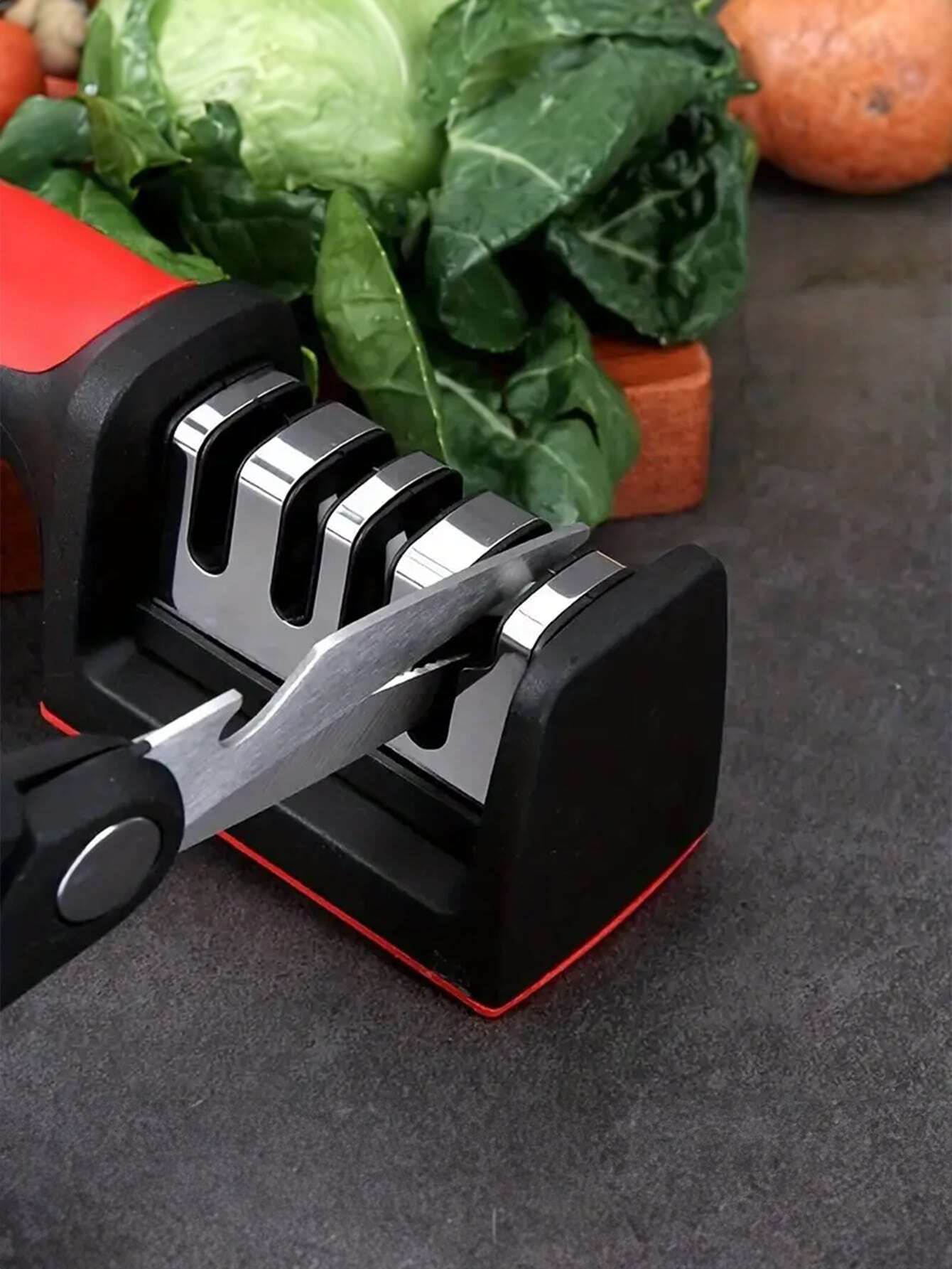 MultiPurpose Knife Sharpening Tool, Manual Sharpening Stone, Quick