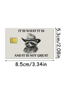 2 miếng dán da cho thẻ ghi nợ, miếng dán da cho thẻ tín dụng hoạt hình vui nhộn, miếng dán da cho thẻ tín dụng và thẻ ghi nợ bảo vệ và cá nhân hóa. - Tiền giả-800 - Xem 4