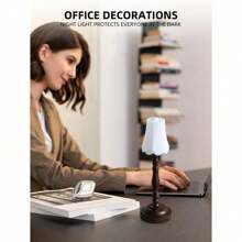 适用于卧室、厨房和家居装饰的 LED 复古台灯，配有 3 节 Ag13 电池 - 彩色 - 查看 4